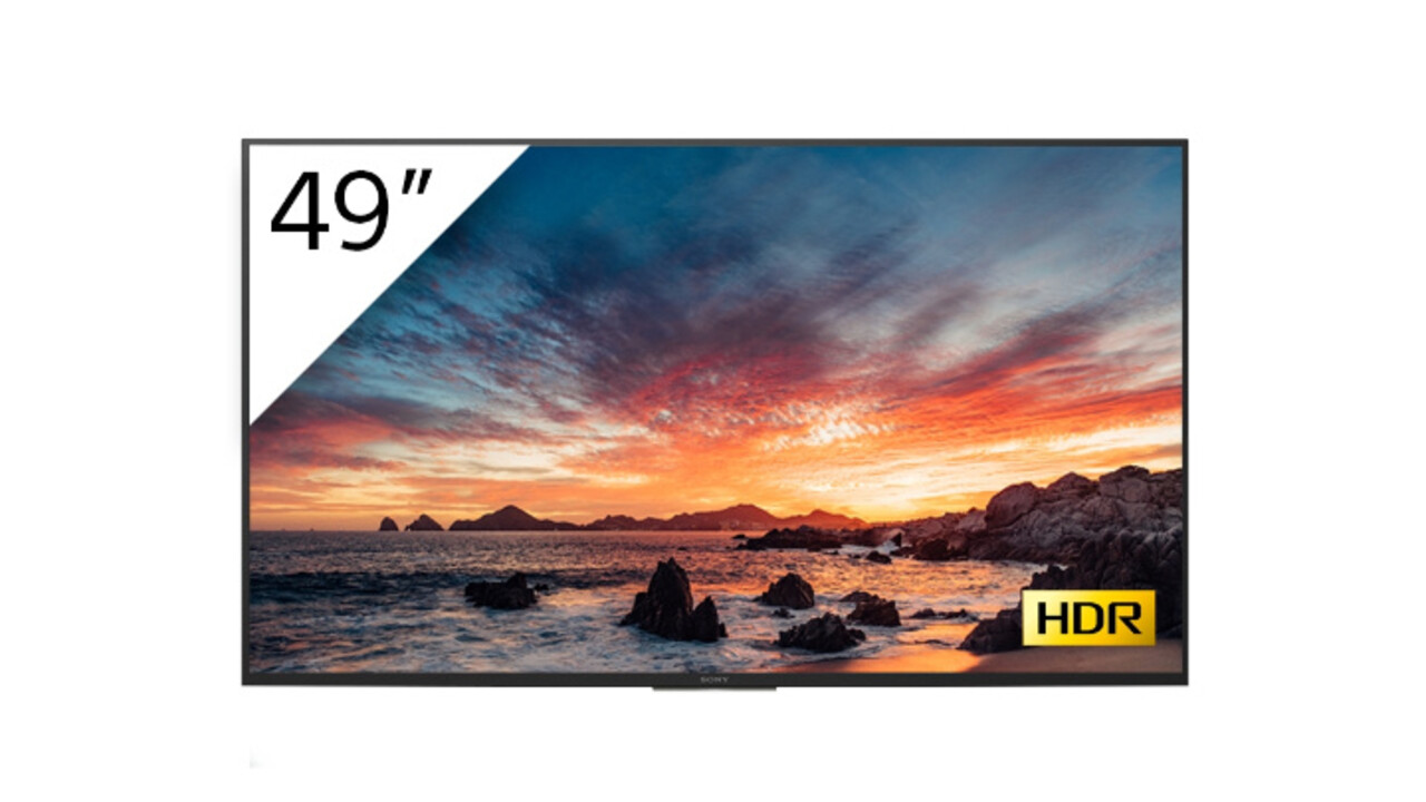 Sony Sony FWD-49X80H/T 4K UHD digital signage