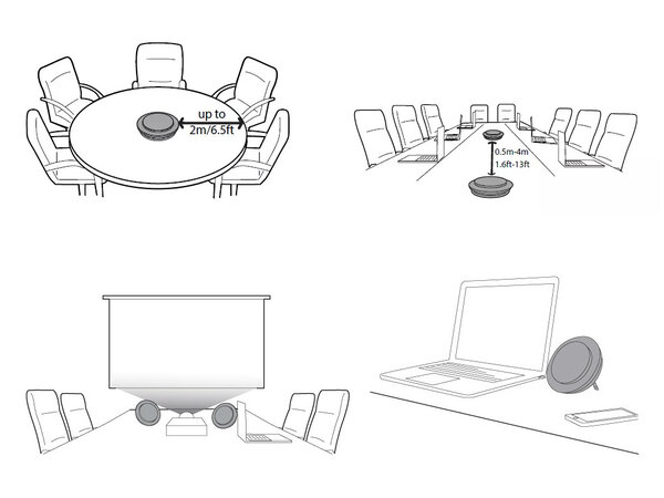 EPOS EPOS EXPAND SP 30T draadloze speaker EPOS EPOS EXPAND SP 30T draadloze speaker