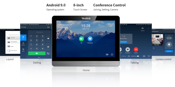 Yealink Yealink CTP18 touchpanel voor vergaderingen Yealink Yealink CTP18 touchpanel voor vergaderingen