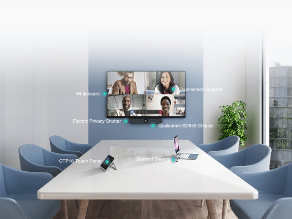 Yealink Yealink CTP18 touchpanel voor vergaderingen Yealink Yealink CTP18 touchpanel voor vergaderingen