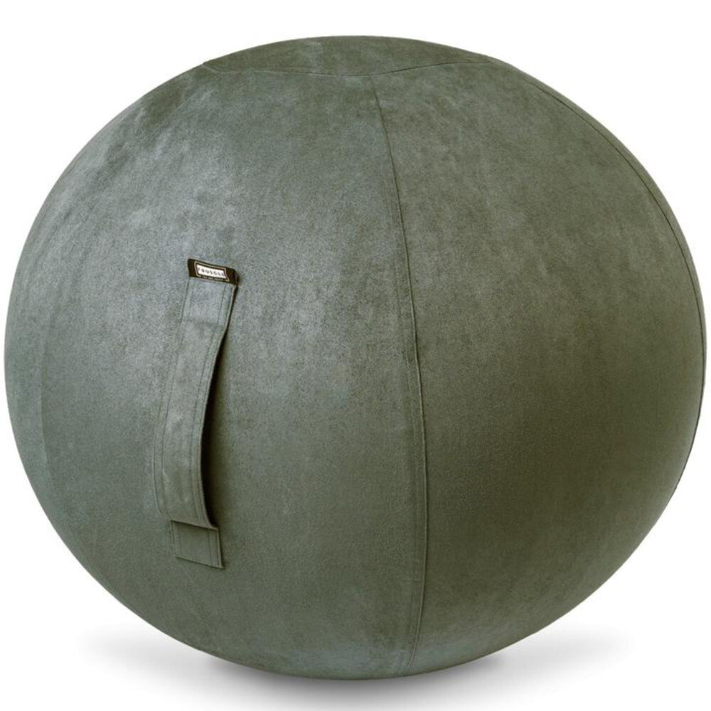 Fruscle Fruscle zitbal suède groen