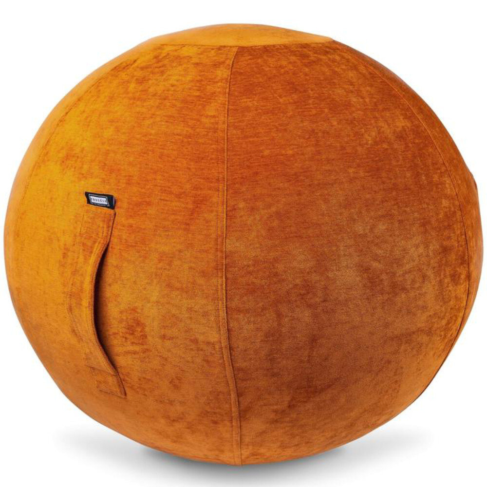 Fruscle Fruscle zitbal chenille roest Fruscle Fruscle zitbal chenille roest