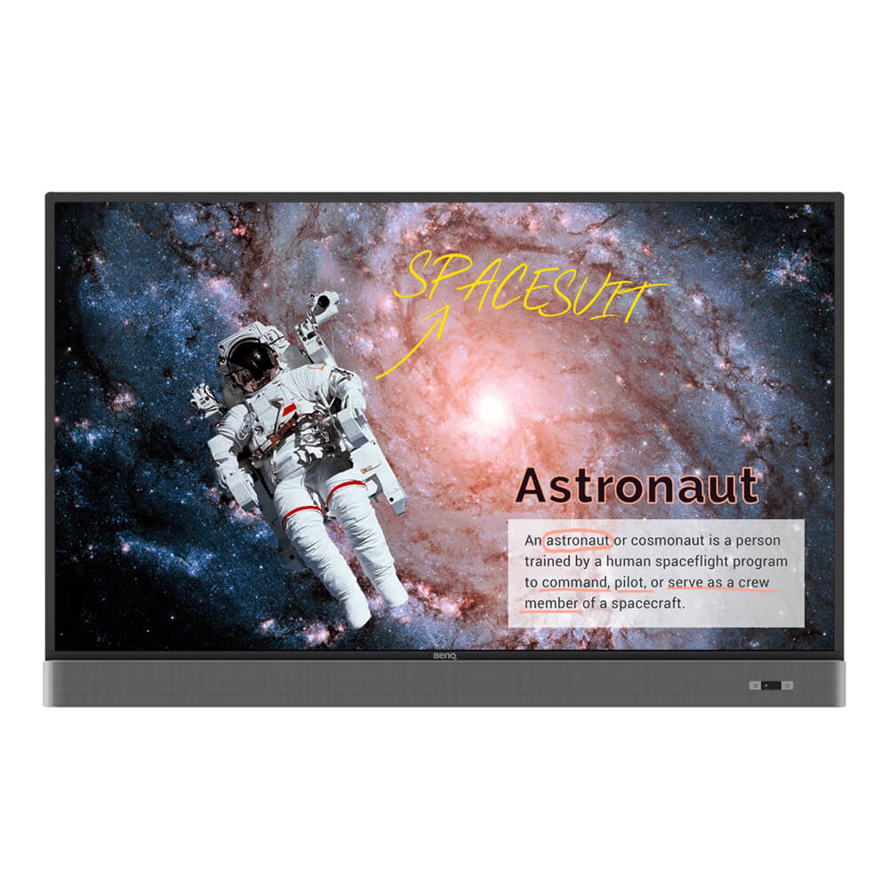 BenQ RM8602K 86 inch 4K UHD interactief display afbeelding