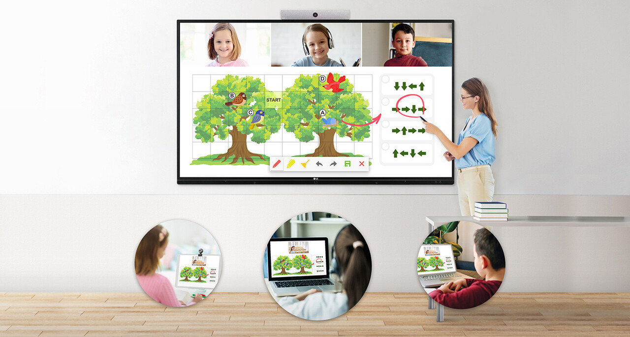 LG LG 55TR3BG 55"interactieve digital board LG LG 55TR3BG 55"interactieve digital board