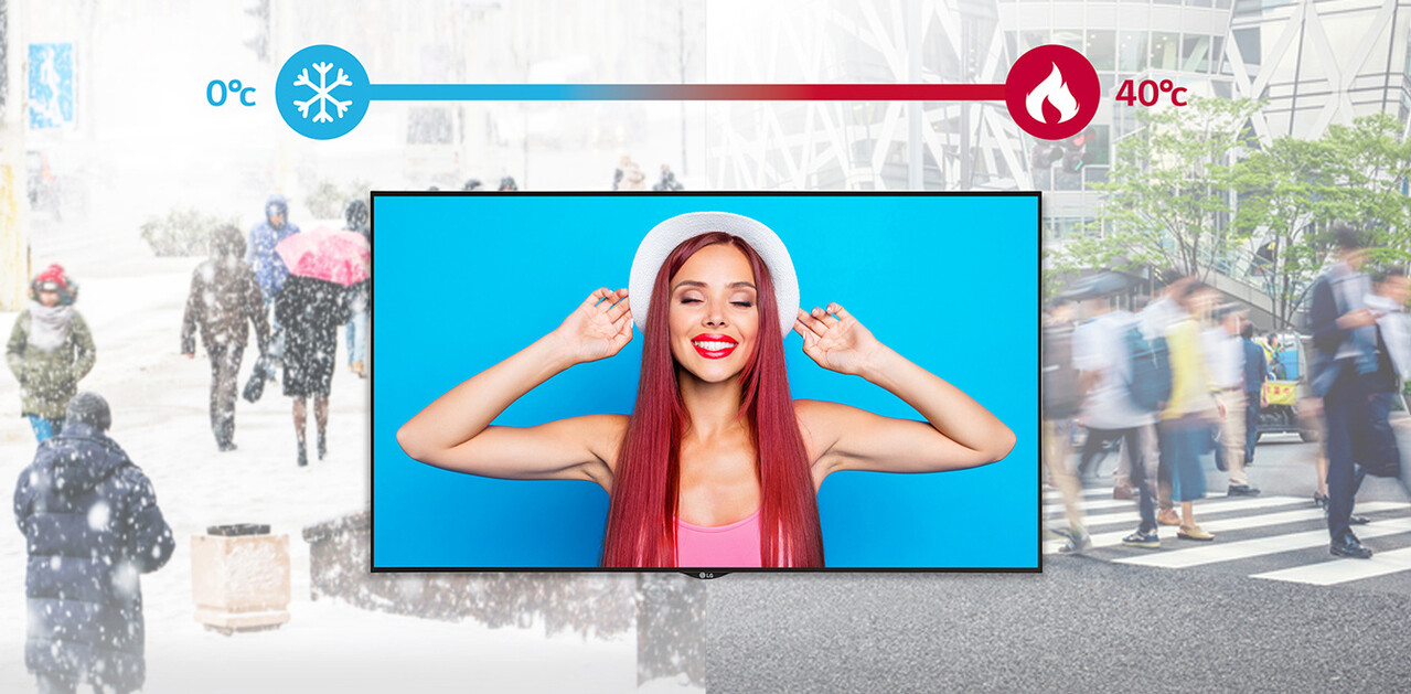 LG LG 55XS4J-B raamgericht signage LG LG 55XS4J-B raamgericht signage