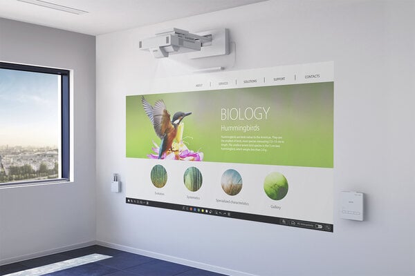 Epson Epson EB-1485Fi met 88 inch whiteboard