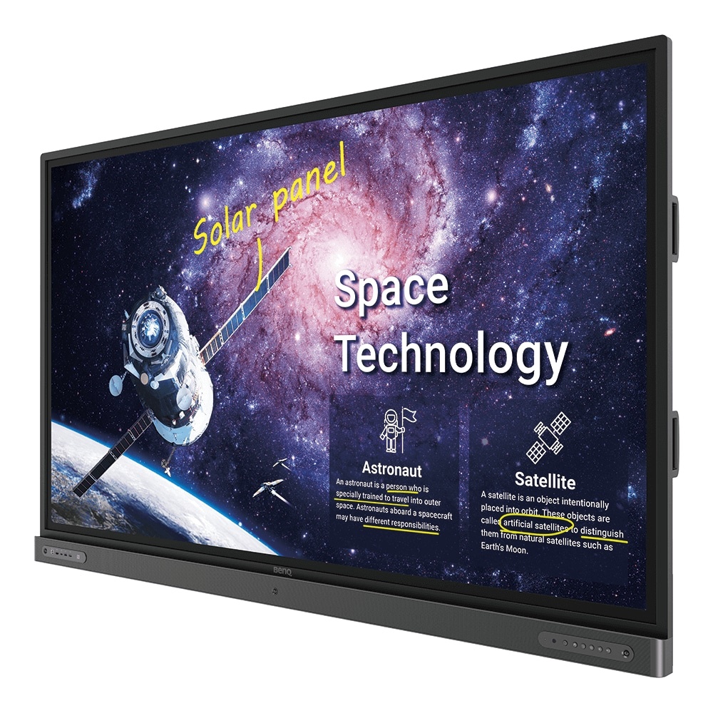 BenQ RP7502K 75 inch 4K UHD interactive display afbeelding