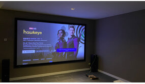 Installeren projectiescherm