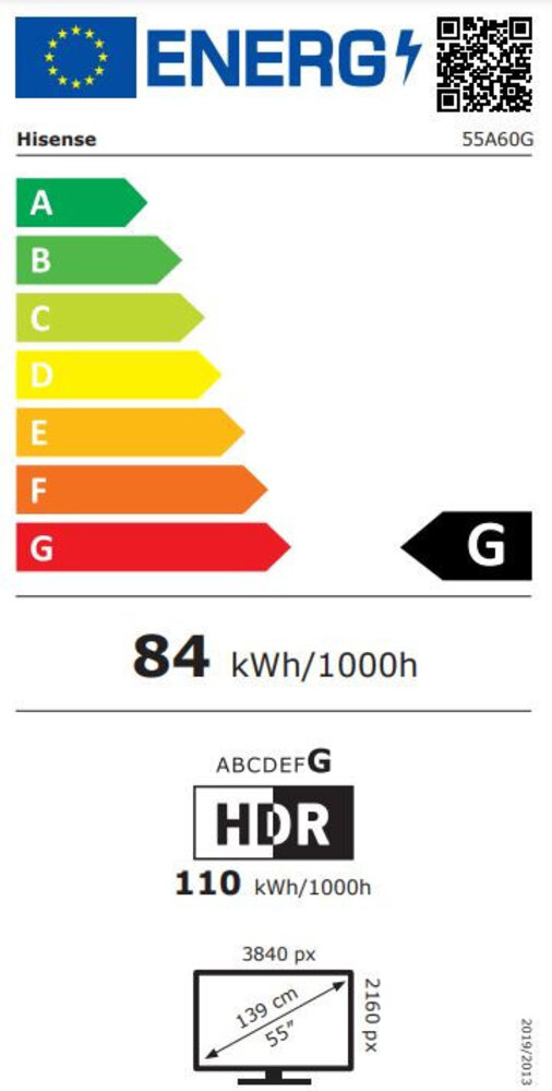Hisense Hisense 65A60G LED TV