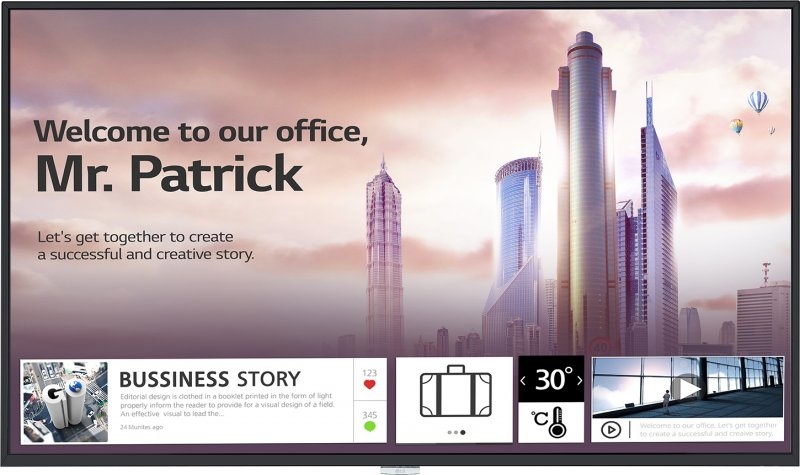 LG 55UH5J 55 inch 4K-UHD monitor afbeelding