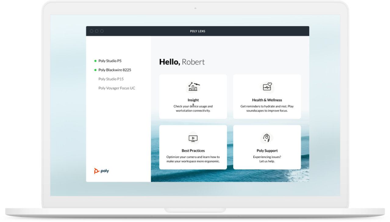 POLY POLY Studio P15 persoonlijke videobalk POLY POLY Studio P15 persoonlijke videobalk