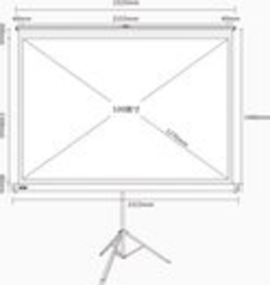 Xgimi XGIMI 100 inch 16:10 projectiescherm Xgimi XGIMI 100 inch 16:10 projectiescherm