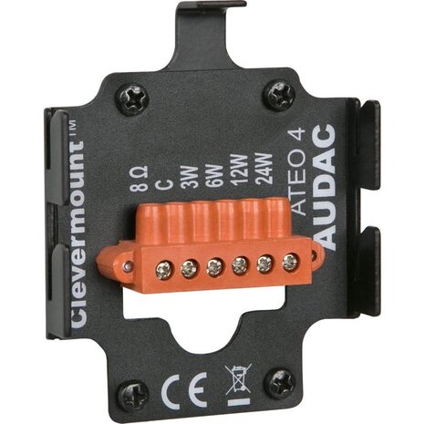 AUDAC Audac ATEO4D/B zwarte luidsprekerset AUDAC Audac ATEO4D/B zwarte luidsprekerset