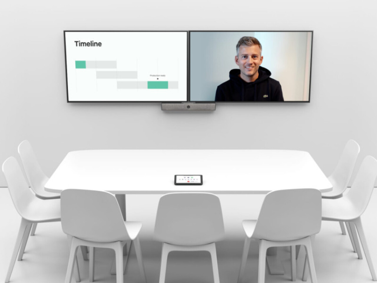 Neat Neat Bar videoconferencing bar voor Teams of Zoom Neat Neat Bar videoconferencing bar voor Teams of Zoom