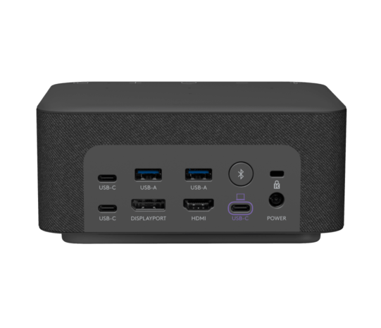 Logitech Logitech Logi Dock Docking station grijs Logitech Logitech Logi Dock Docking station grijs