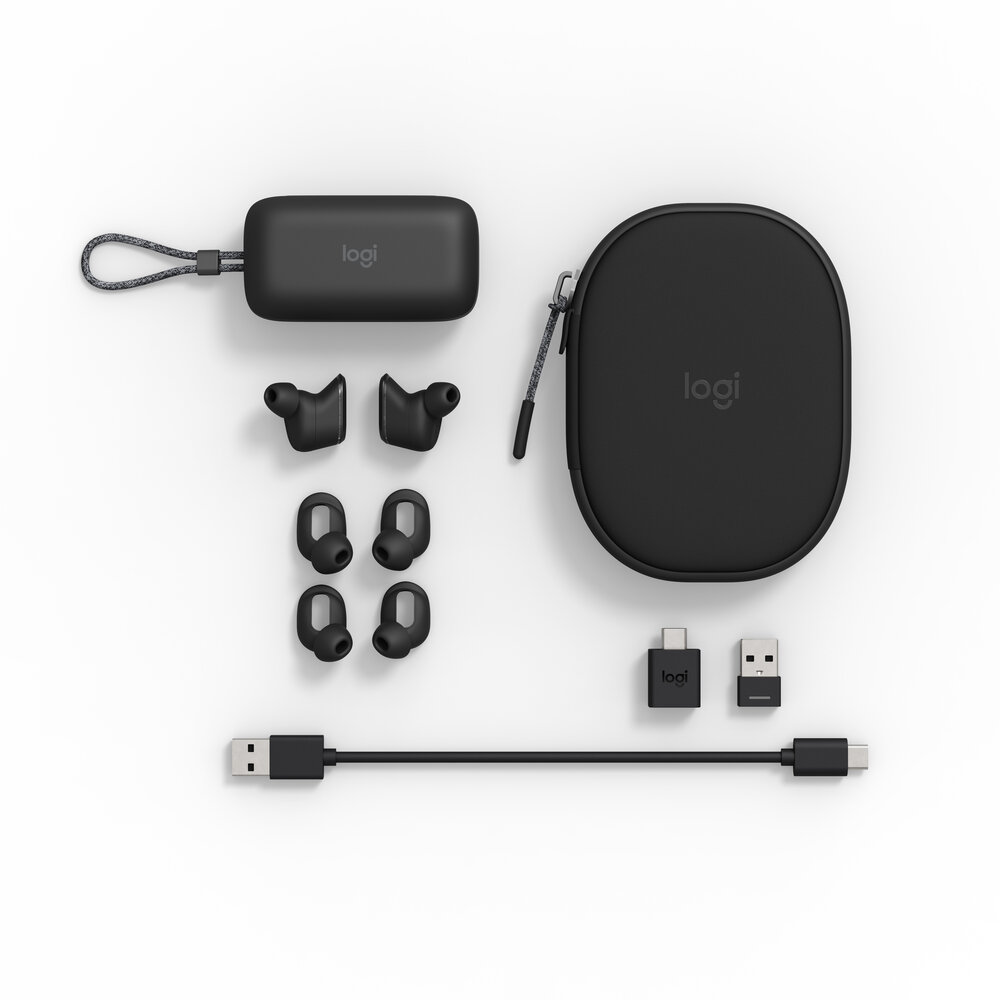 Logitech Logitech Zone True Wireless Earbuds Graphite Logitech Logitech Zone True Wireless Earbuds Graphite