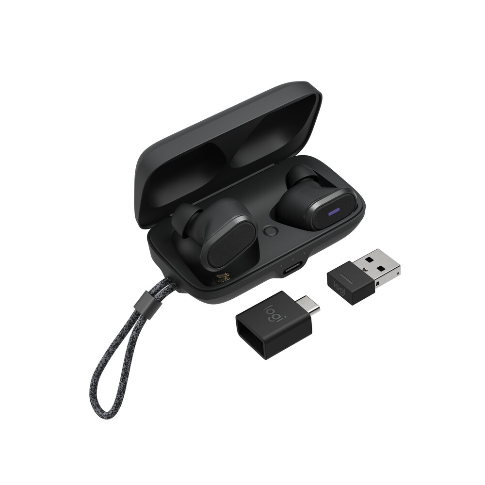 Logitech Logitech Zone True Wireless Earbuds Graphite Logitech Logitech Zone True Wireless Earbuds Graphite
