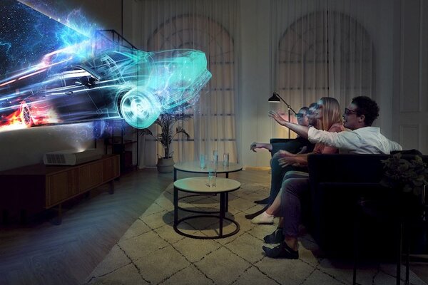 Optoma Optoma CinemaX D2 smart laser TV Optoma Optoma CinemaX D2 smart laser TV