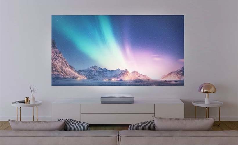 Optoma Cinemax D2 Smart ultra short throw laser tv Optoma Cinemax D2 Smart ultra short throw laser tv