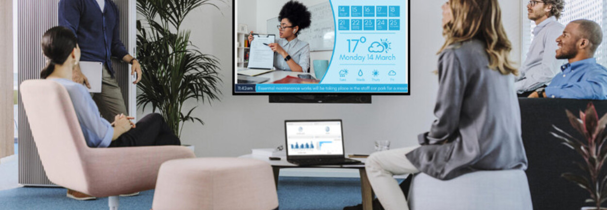 Digital Signage met Clickshare en Signagelive Digital Signage met Clickshare en Signagelive