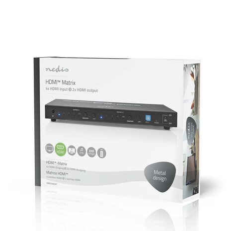 Nedis HDMI™ Matrix-Switch Nedis HDMI™ Matrix-Switch