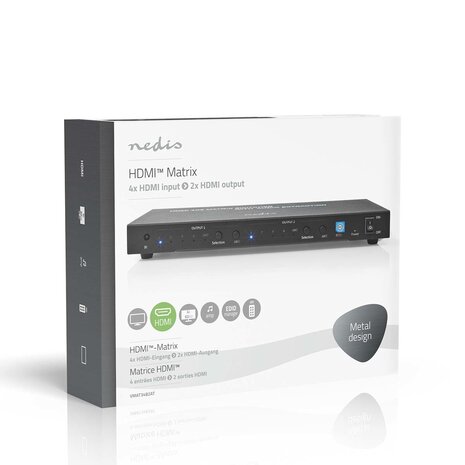 Nedis HDMI™ Matrix-Switch Nedis HDMI™ Matrix-Switch