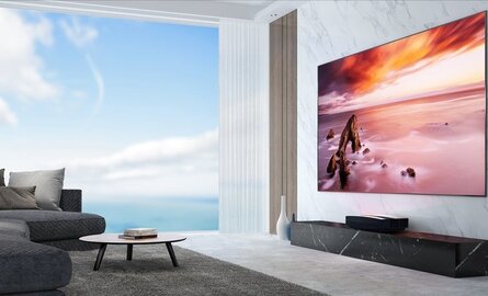 Review XGIMI Aura 4K laser tv