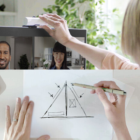 Logitech Logitech Brio 500 Full HD webcam Wit