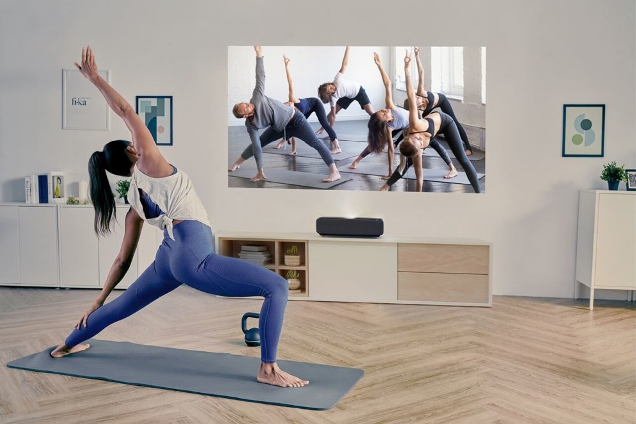 Optoma Optoma L1 4K UHD ULtra Short throw projector Optoma Optoma L1 4K UHD ULtra Short throw projector