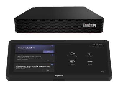 Logitech Tap + Lenovo ThinkSmart Core BASE Bundle (no AV) for MSFT Teams Rooms Video conferencing device