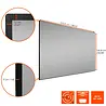Celexon celexon HomeCinema High Contrast Frame Scherm Dynamic slate ALR Celexon celexon HomeCinema High Contrast Frame Scherm Dynamic slate ALR