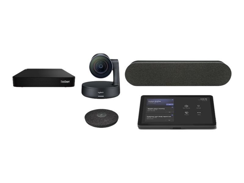 Logitech Large Microsoft Teams Rooms on Windows with Tap + Rally System + Lenovo ThinkSmart Core