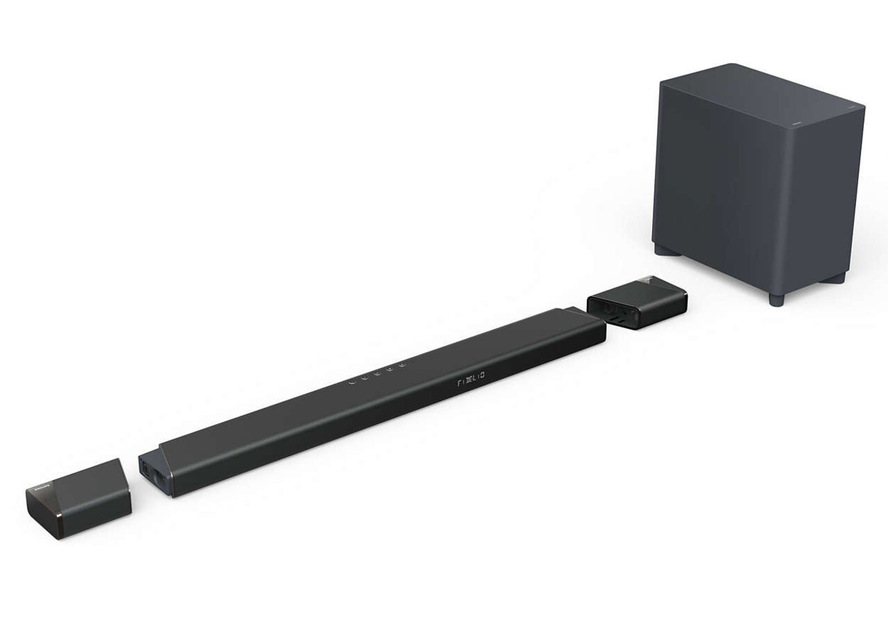 Philips Philips B97/10 SoundBar 7.1.2 met draadloze subwoofer Philips Philips B97/10 SoundBar 7.1.2 met draadloze subwoofer