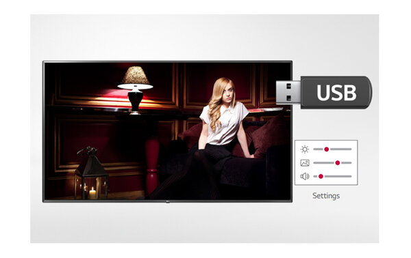LG LG 55UN640S Commercial UHD-tv met slimme functies LG LG 55UN640S Commercial UHD-tv met slimme functies