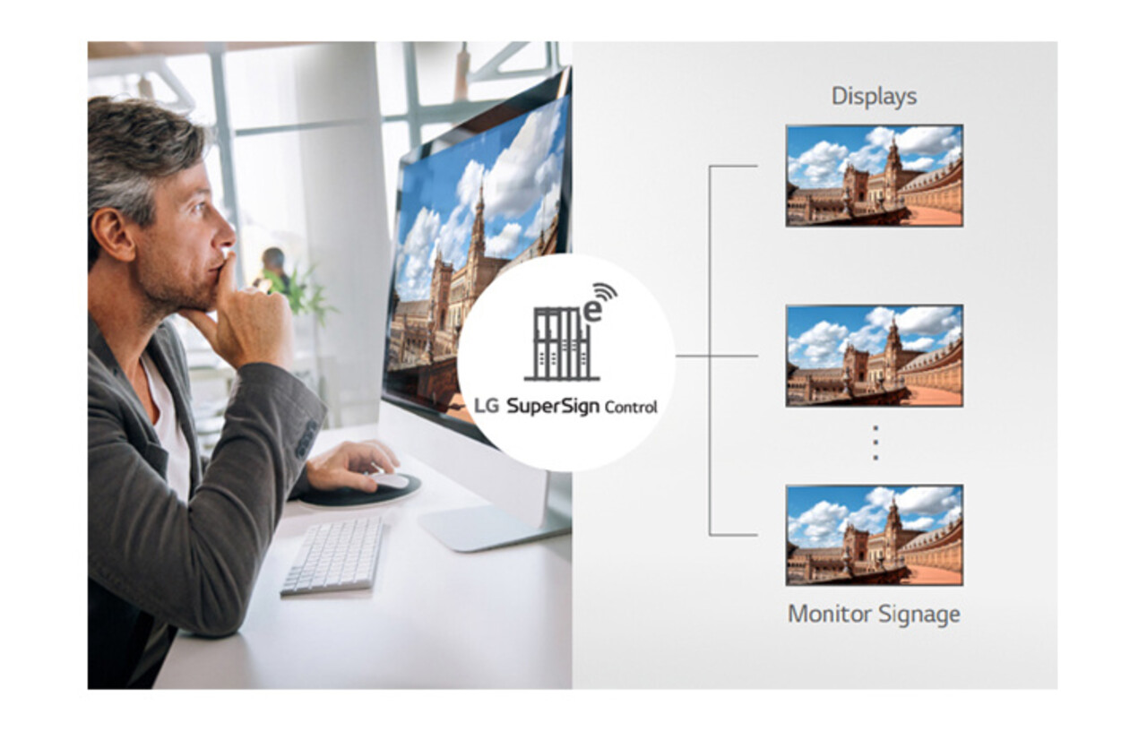 LG LG 55UN640S Commercial UHD-tv met slimme functies LG LG 55UN640S Commercial UHD-tv met slimme functies