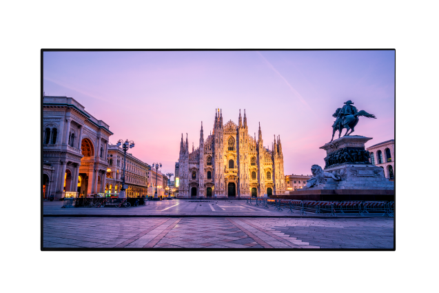 Vestel PF65B-4B 4K UHD digital signage display afbeelding