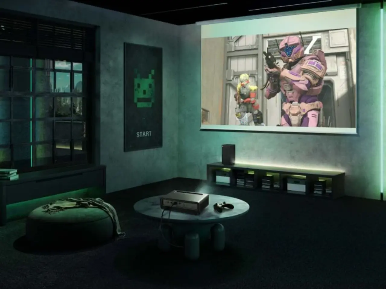 Viewsonic Viewsonic X2-4K short throw LED beamer Viewsonic Viewsonic X2-4K short throw LED beamer