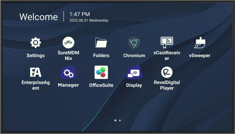 Viewsonic CDE7530 4K commercieel / presentatiedisplay afbeelding