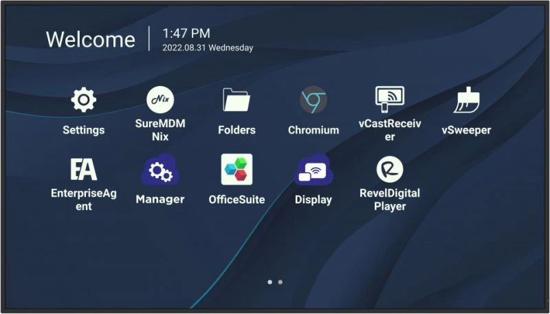 Viewsonic CDE5530 4K commercieel / presentatiedisplay afbeelding