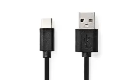 Nedis USB-A naar USB-C kabel 3 meter Nedis USB-A naar USB-C kabel 3 meter