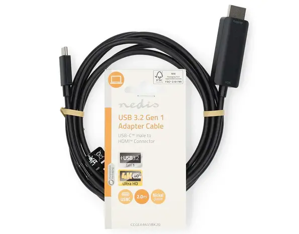 Nedis USB-C naar HDMI adapter Nedis USB-C naar HDMI adapter