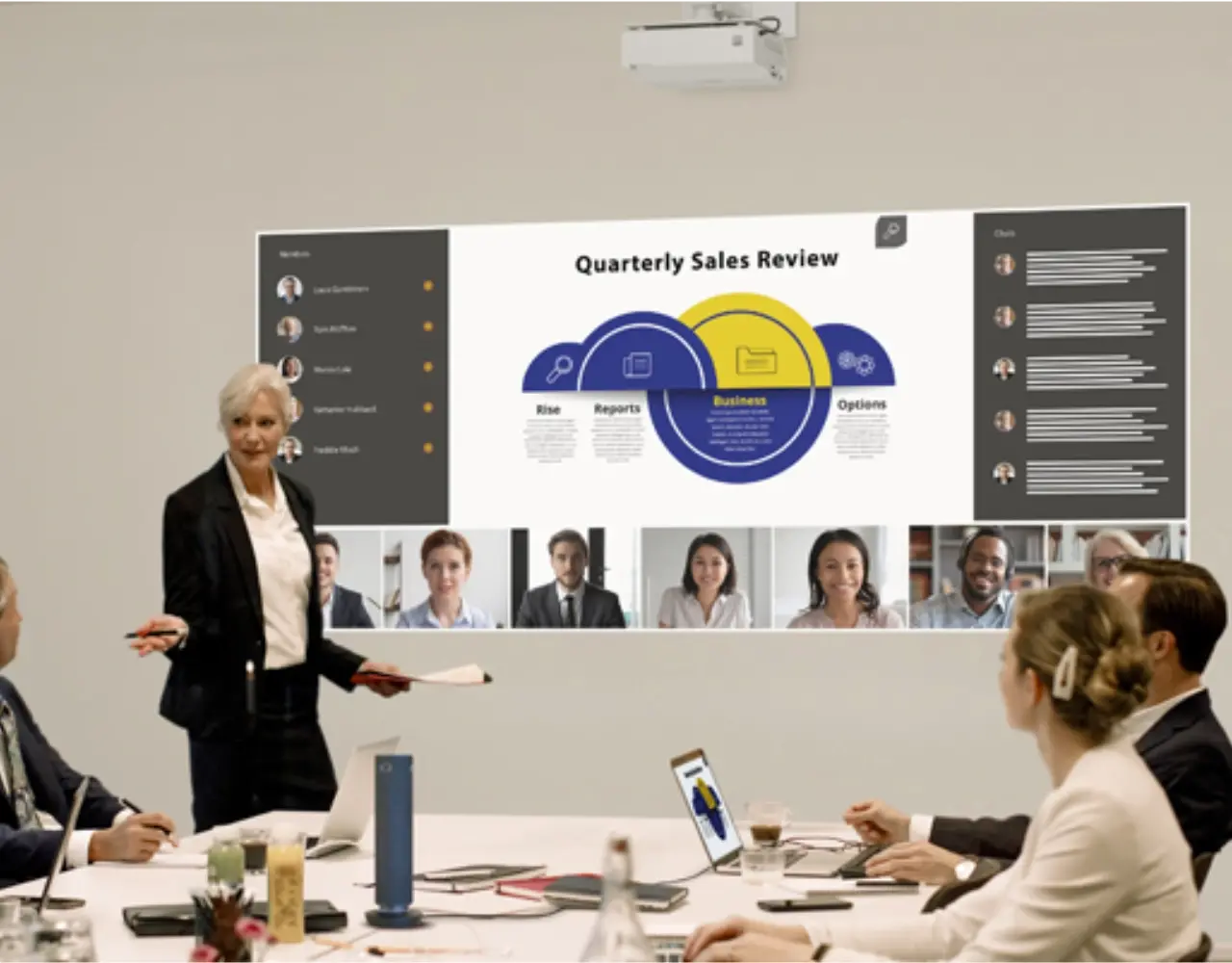 Panasonic Panasonic PT-CMZ50EJ ultra short throw laser beamer Panasonic Panasonic PT-CMZ50EJ ultra short throw laser beamer