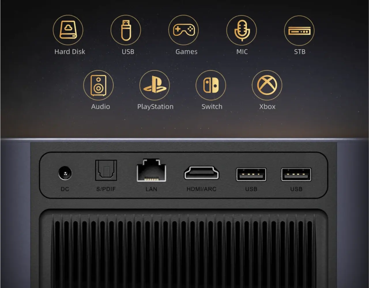 Dangbei Dangbei Neo Mini Smart Beamer Blauw Dangbei Dangbei Neo Mini Smart Beamer Blauw