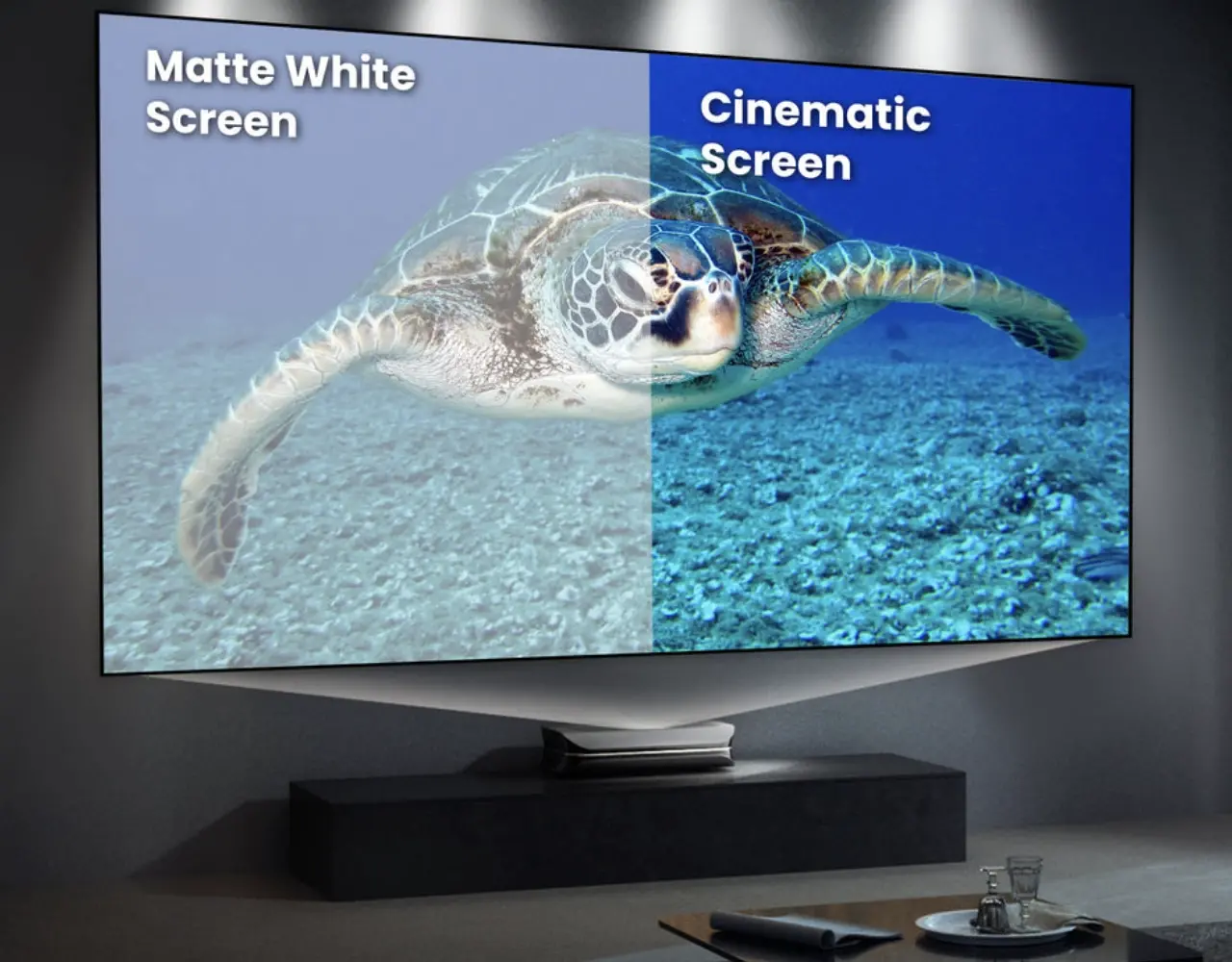 Awol Vision AWOL VISION Cinematic ALR 100" projectiescreen Awol Vision AWOL VISION Cinematic ALR 100" projectiescreen