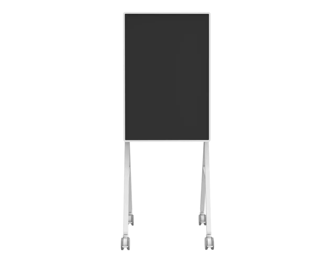 Vision White Flipchart-Style Floorstand VFM-F10/WH