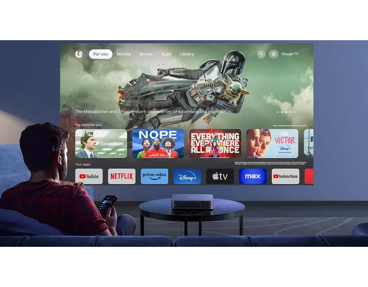 Dangbei Dangbei  Atom smart laser beamer Dangbei Dangbei  Atom smart laser beamer