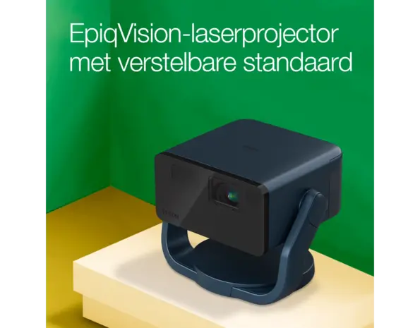 Epson Epson EF-22N Full HD compacte laser beamer op standaard Epson Epson EF-22N Full HD compacte laser beamer op standaard