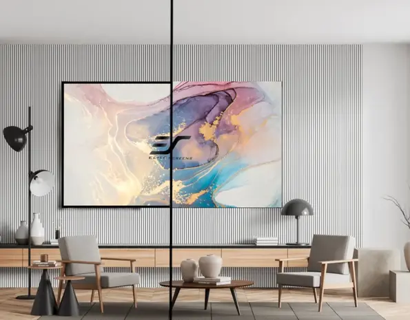 Elite Screens Elite Screens Aeon Edge Free CineWhite Wide Elite Screens Elite Screens Aeon Edge Free CineWhite Wide