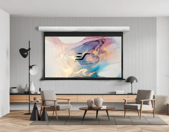 Elite Screens Elite Screens Saker Premium MaxWhite FG 16:10 elektrisch projectiescherm