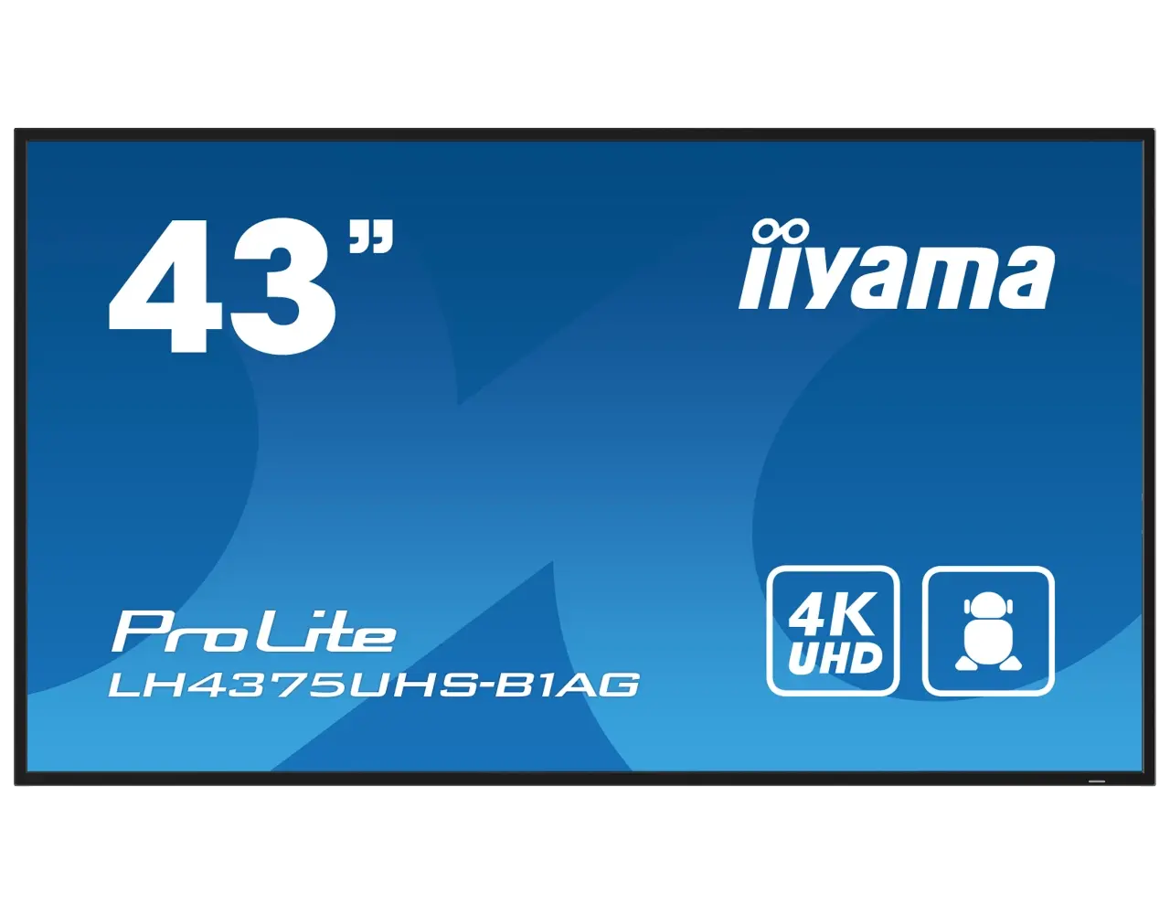iiyama iiyama ProLite LH4375UHS-B1AG digital signage display iiyama iiyama ProLite LH4375UHS-B1AG digital signage display